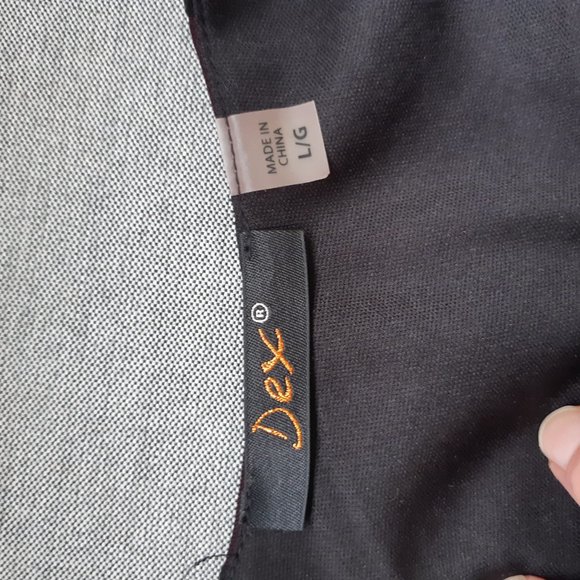 Fit and flare dress, velvet details - Picture 7 of 7